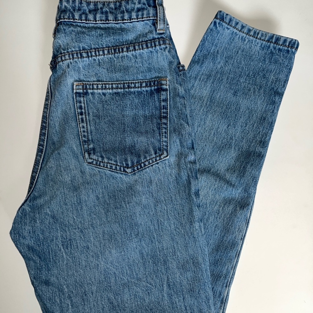 Simons Twik Denim Light Blue Straight Jeans